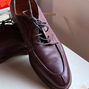 Johnston & Murphy Dark Brown Leather Oxfords